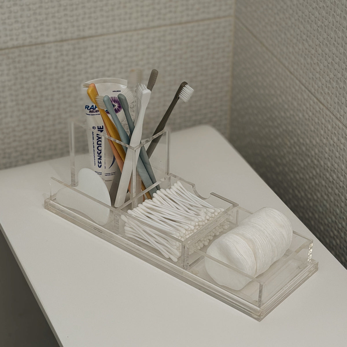 CLEAR START BATH <br> הבסיס לארגון נכון באמבטיה