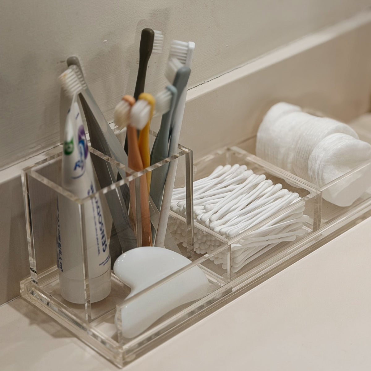 CLEAR START BATH <br> הבסיס לארגון נכון באמבטיה